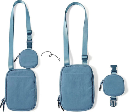 Nylon Crossbody & Belt Bag