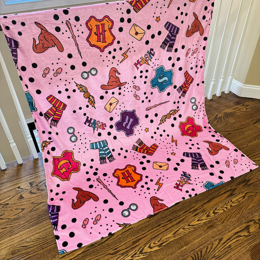 Blanket - Magic Pink Polkadot