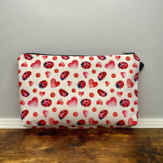 Pouch - Heart Ladybug