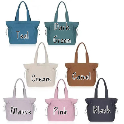 Nylon Side Cinch Tote